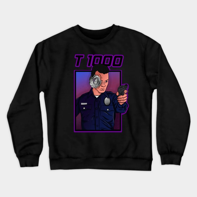 T1000 Crewneck Sweatshirt by wet_chicken_lip